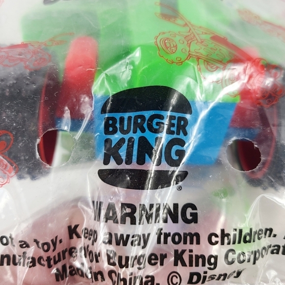 COLLECTIBLE SET OF 3 BURGER KING TOYS 1995 UNOPENED WOODY, BUZZ LIGHTYEAR & R.C. - Picture 7 of 7